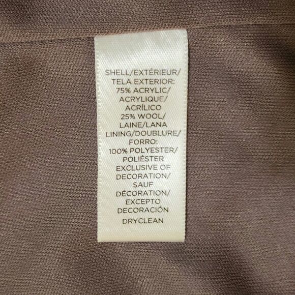 NWT Ann Taylor LOFT Women Wool-Blend Sequin Sleeveless Shift Dress Beige Size10 - Picture 7 of 9